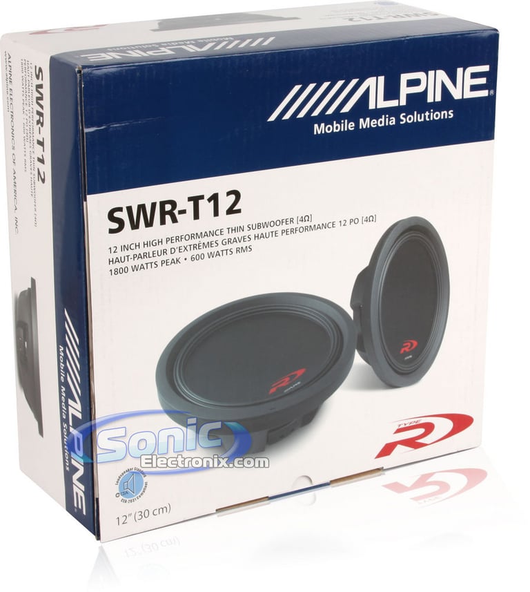 Alpine SWR-T12 Open Box Image 7