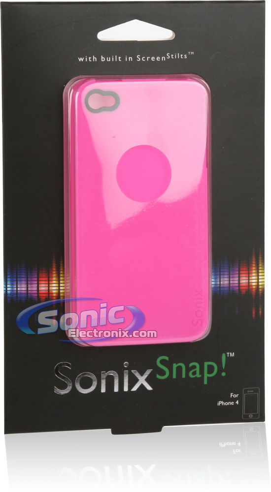 Lenntek Sonix Snap! iPhone 4 Case (Pink) Image 5