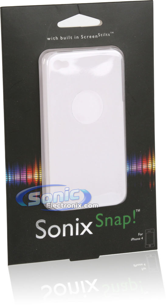 Lenntek Sonix Snap! iPhone 4 Case (White) Image 5