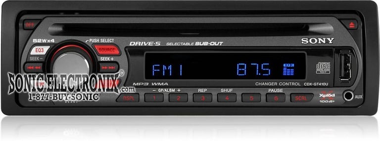 Sony CDX-GT410U Image 2