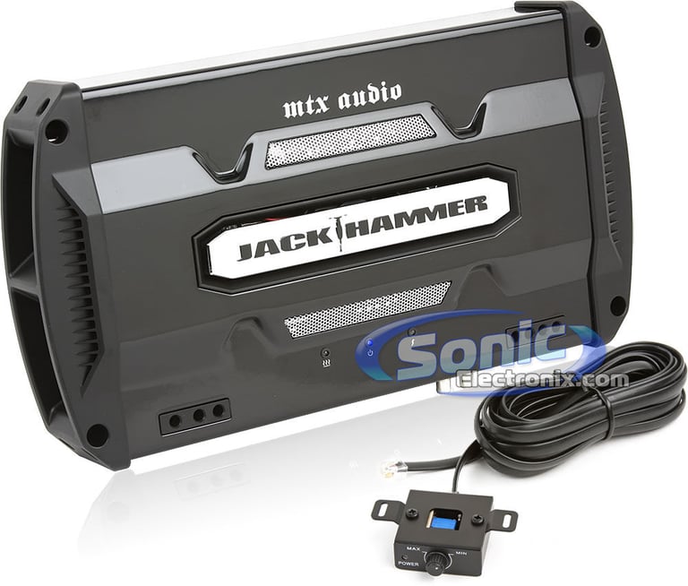 MTX Audio JackHammer JH600 + Amplifier Kit Image 2