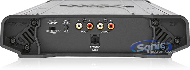 Kicker ZX2500.1 (08ZX2500.1) + Amplifier Kit Image 3