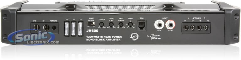MTX Audio JackHammer JH600 + Amplifier Kit Image 3