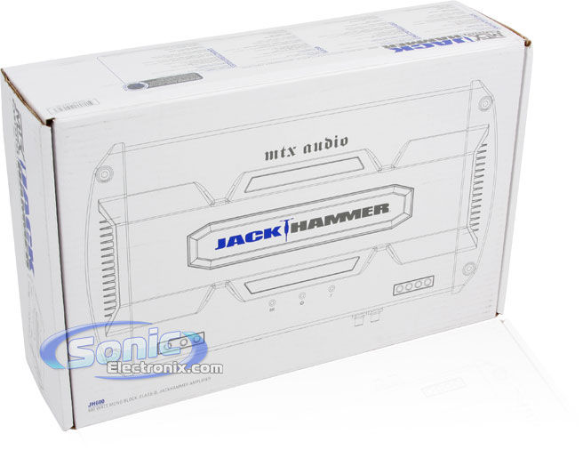 MTX Audio JackHammer JH600 + Amplifier Kit Image 6