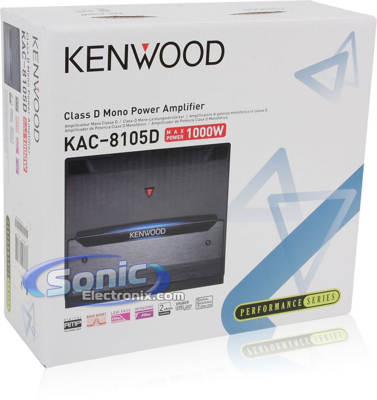 Kenwood KAC-8105D + Amplifier Kit Image 9
