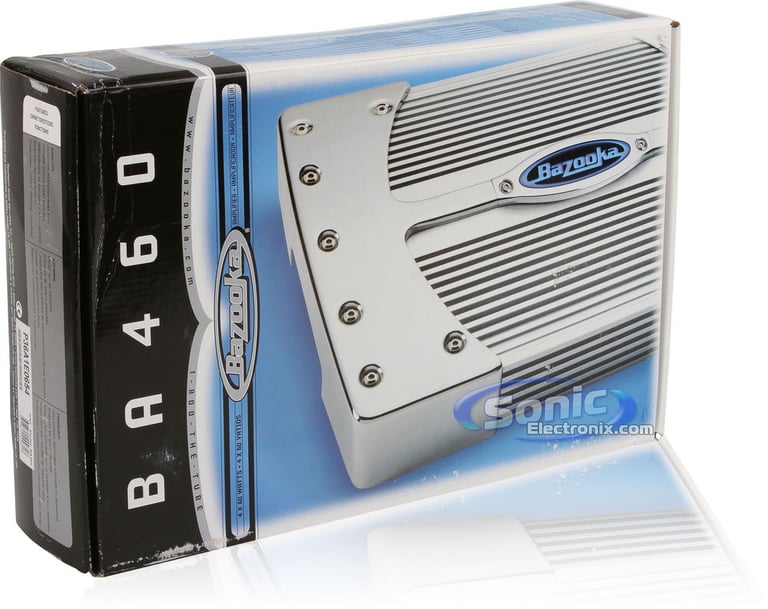 Bazooka BA460 + Amplifier Kit Image 9