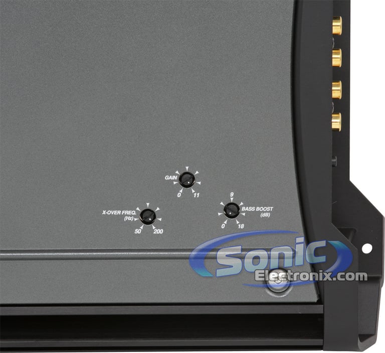Kicker ZX2500.1 (08ZX2500.1) + Amplifier Kit Image 5