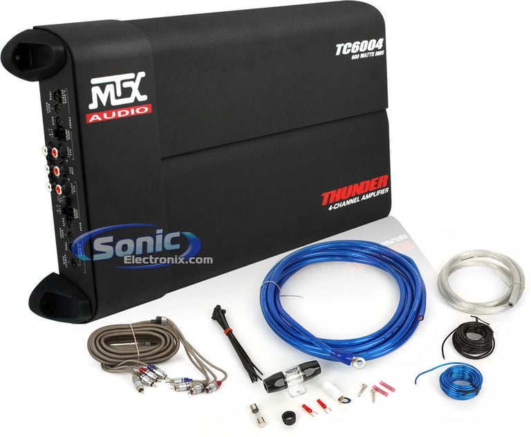 MTX Audio TC6004 + Amplifier Kit Image 1