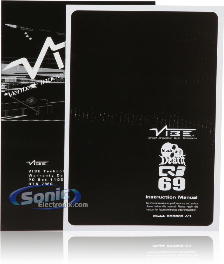 VIBE Audio BlackDeath QB69 (BDQB69) R/B Image 11