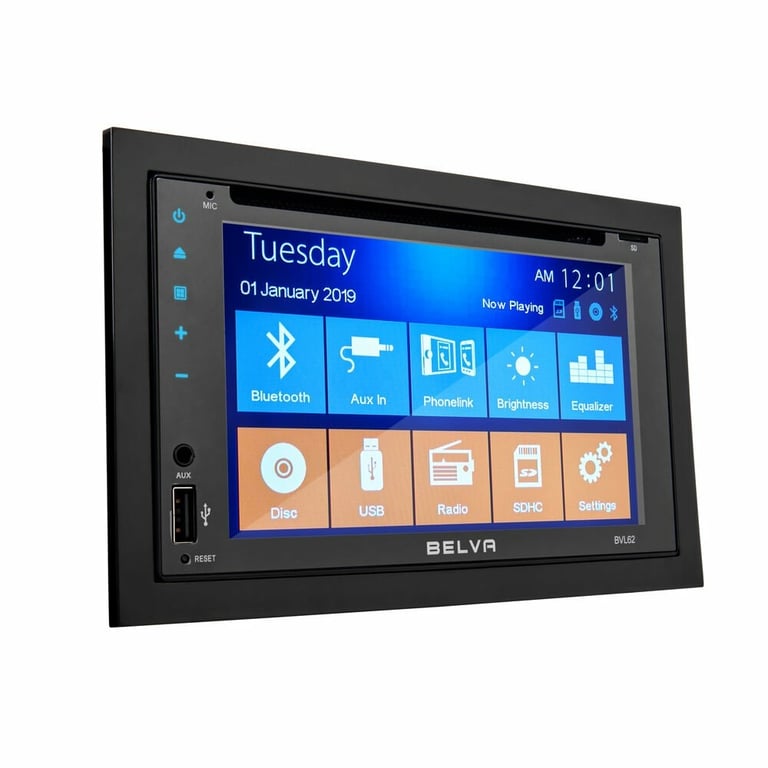 2006-2011 Honda Civic DX Trim Double DIN Bluetooth CD/DVD Car Stereo Upgrade Image 8