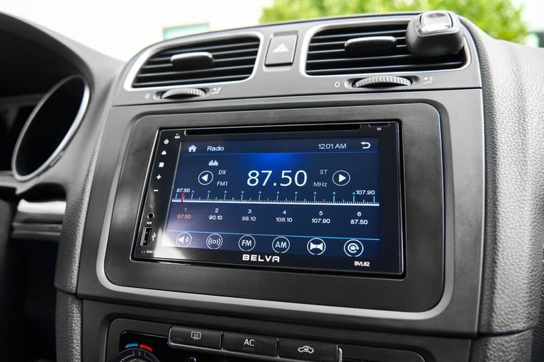 2006-2011 Honda Civic DX Trim Double DIN Bluetooth CD/DVD Car Stereo Upgrade Image 16