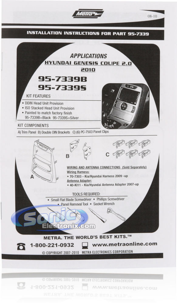 Metra 95-7339S (Silver) Image 3