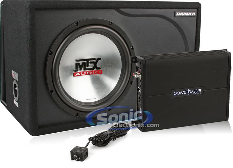 1000W PowerBass + MTX Audio Bass Package Image 1
