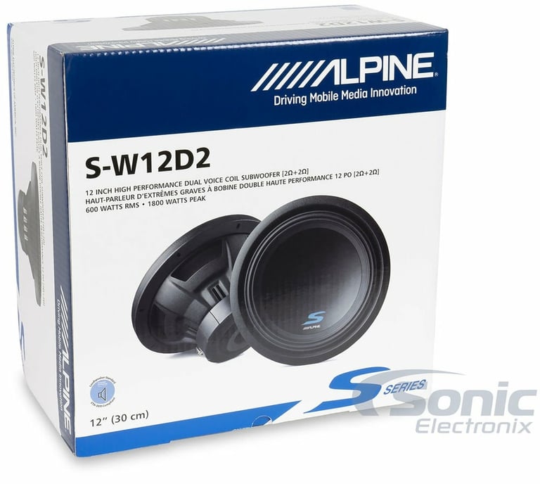 Alpine S-W12D2 with Sealed Truck Enclosure Image 11