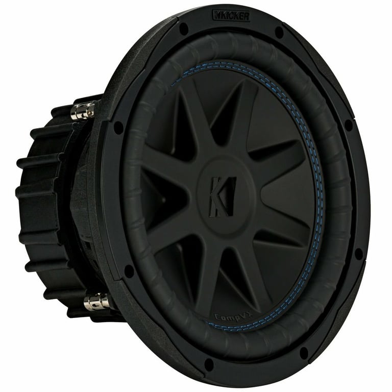 2) Kicker 44CVX104 10" CVX Comp VX 2400w Car Subwoofers+Vented Sub Box Enclosure Image 6