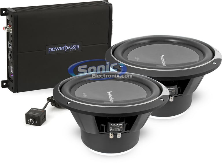 1000W PowerBass + Rockford Fosgate Bass Package Image 1