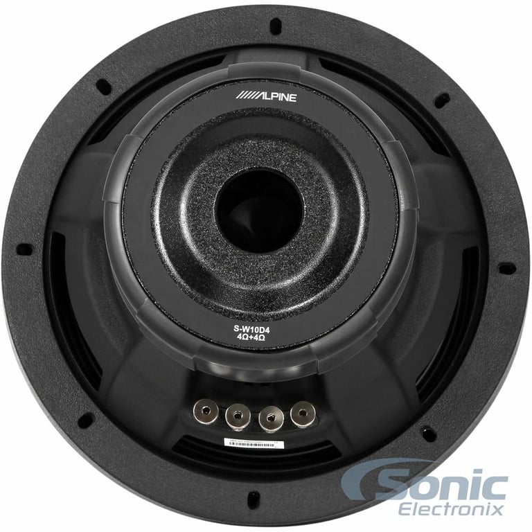 Alpine S-W10D4 with Ported Dual Enclosure Image 5