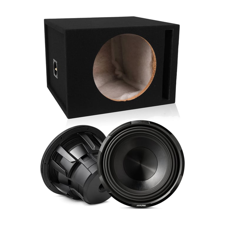 Alpine X-W12D4 with Ported Enclosure Image 1