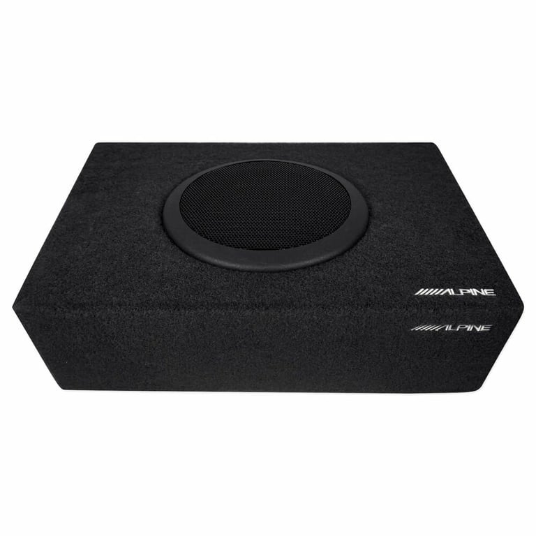 Alpine 10 Inch 1000 Watt Loaded Ported Truck Subwoofer Enclosure Box (2 Pack) Image 5
