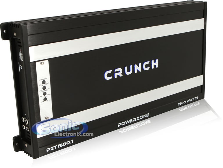 Crunch PZT1500.1 + Amplifier Kit Image 2