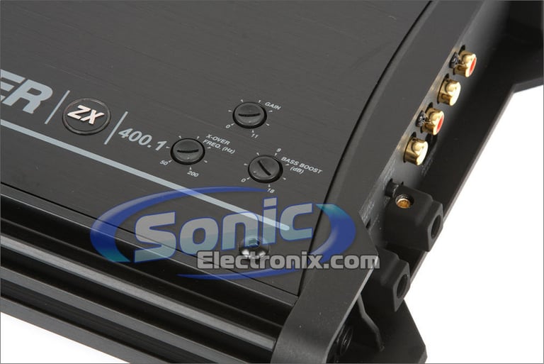 Kicker ZX400.1 (10ZX400.1) + Amplifier Kit Image 5