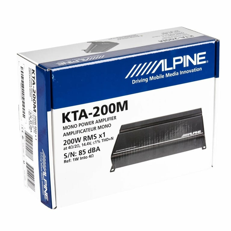 Alpine ILX-W650 + KTA-200M Amplifier + S-W12D2 Subwoofer + Wiring Kit Image 36