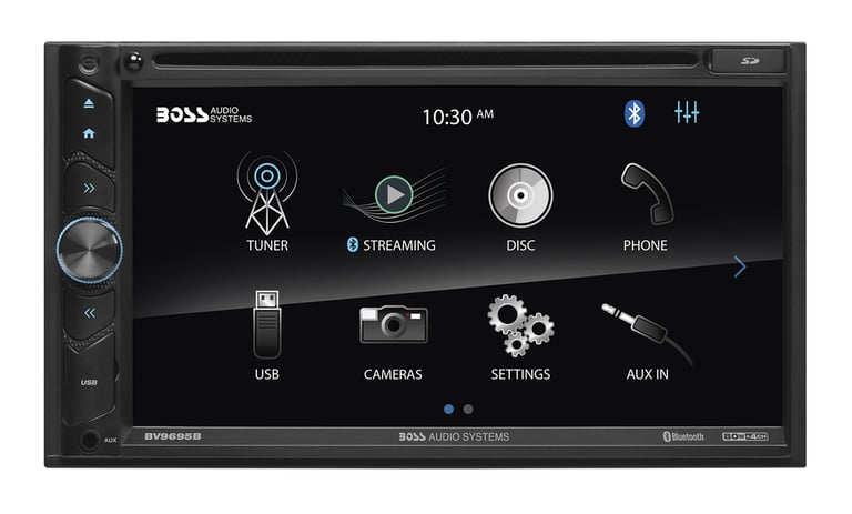 Boss BV9695B + NVX XCADJ1 Backup Camera Image 7