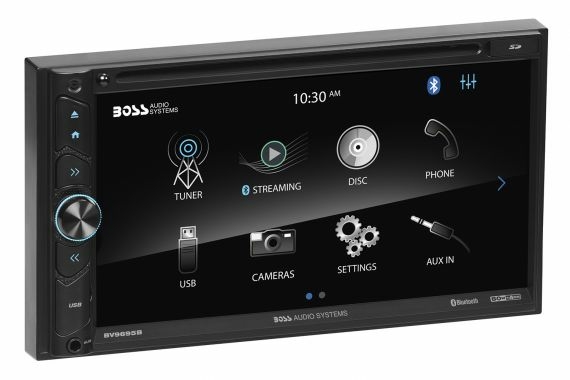 Boss BV9695B + NVX XCADJ1 Backup Camera Image 6