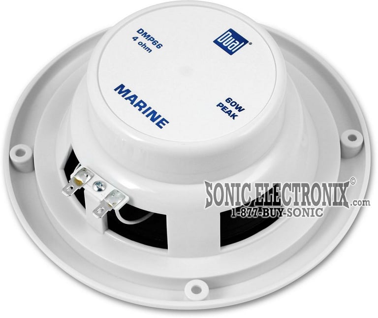 Dual MXCP51 Marine Head Unit + 6-1/2" Speakers Image 8