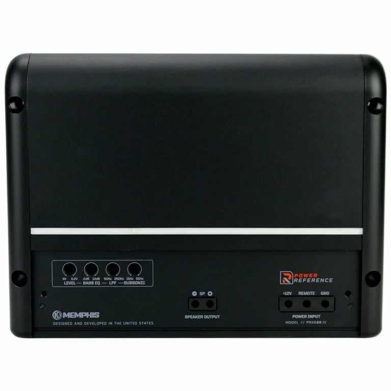 Memphis PRX600.1V with Amplifier Wiring Kit Image 29