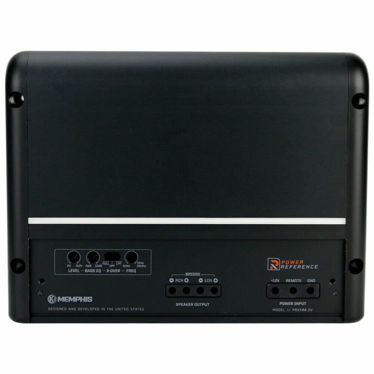 Memphis PRX500.2V with Amplifier Wiring Kit Image 27
