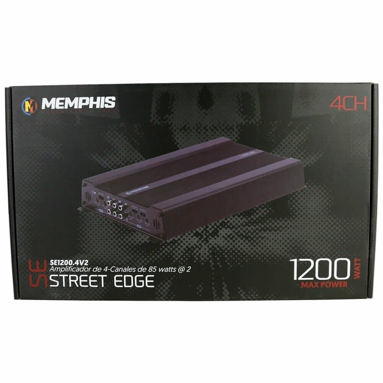 Memphis SE1200.4V2 with Amplifier Wiring Kit Image 24