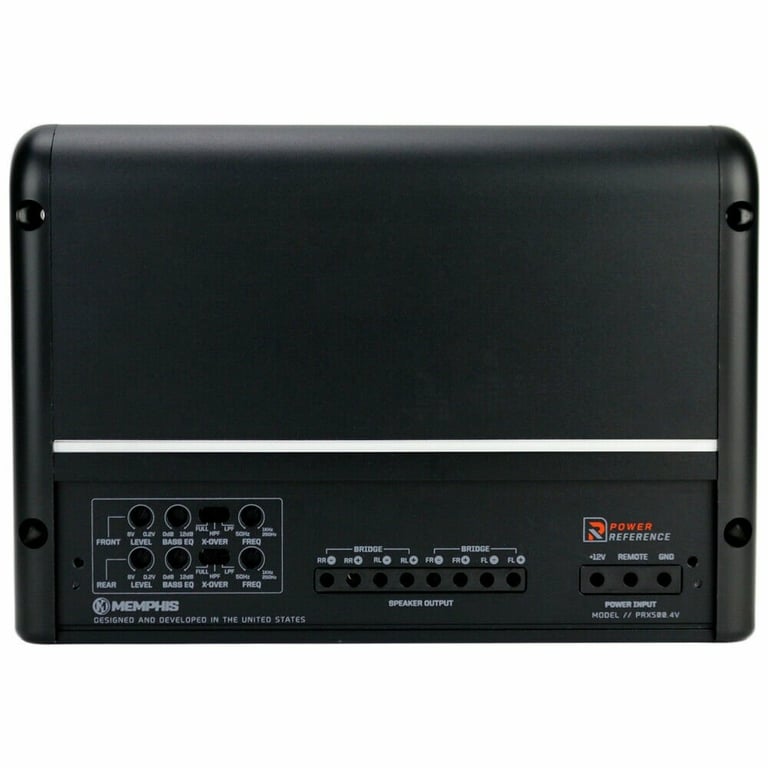Memphis PRX500.4V with Amplifier Wiring Kit Image 30