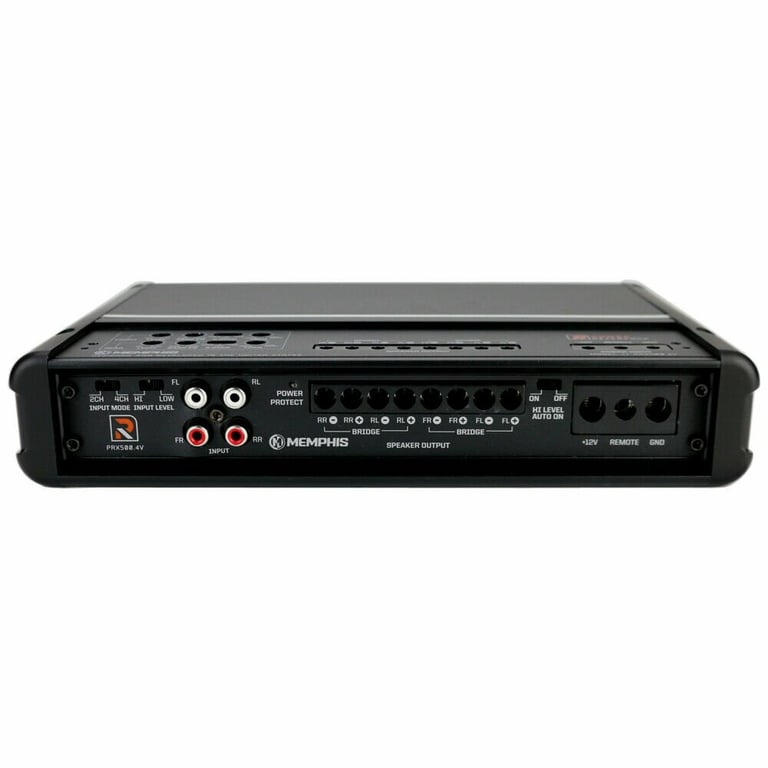 Memphis PRX500.4V with Amplifier Wiring Kit Image 27