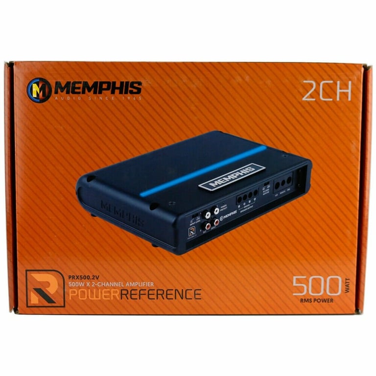 Memphis PRX500.2V with Amplifier Wiring Kit Image 25