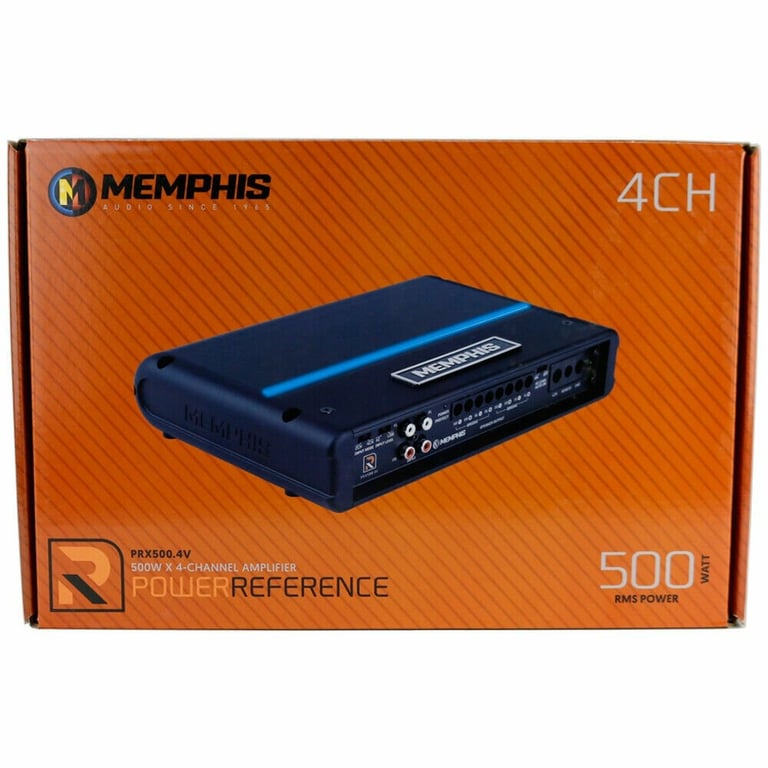 Memphis PRX500.4V with Amplifier Wiring Kit Image 29