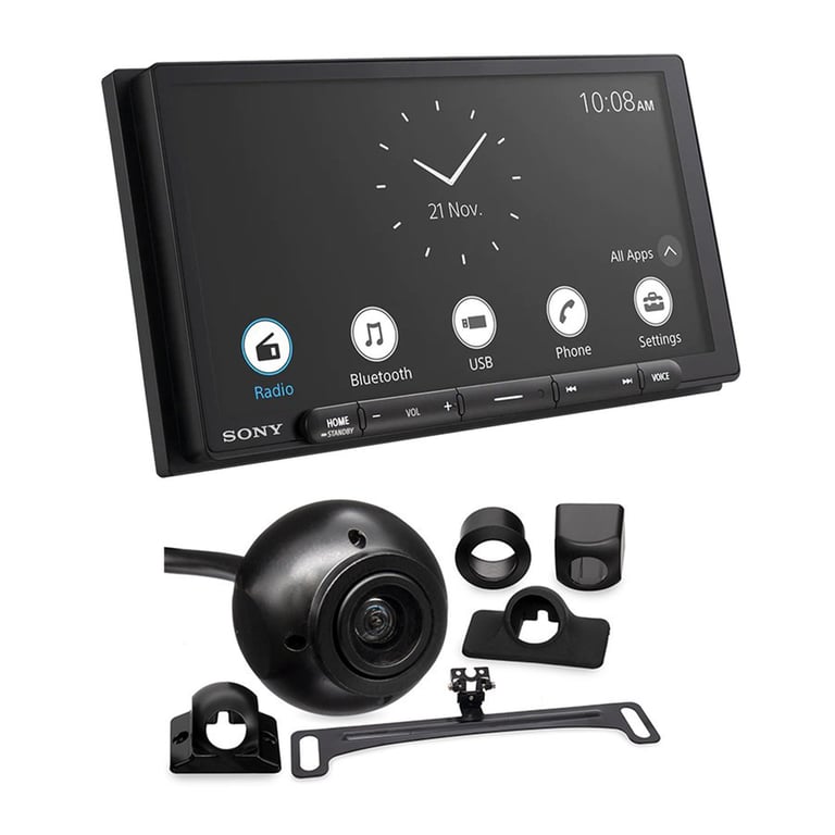 Sony XAV-AX6000 with 5-in-1 Backup Camera Image 1