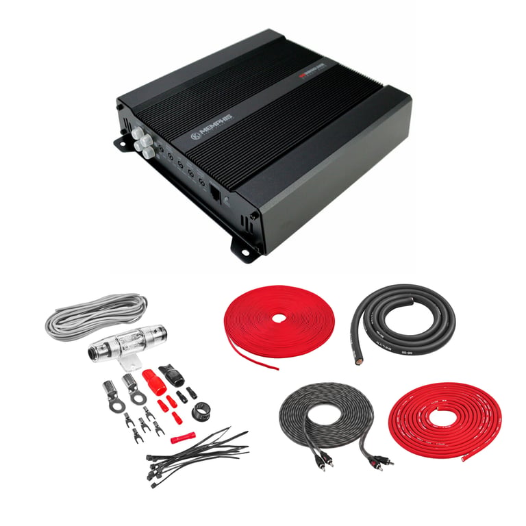 Memphis SE3200.1V2 with Amplifier Wiring Kit Image 1