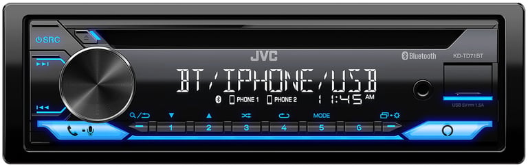 JVC KD-TD71BT Image 1