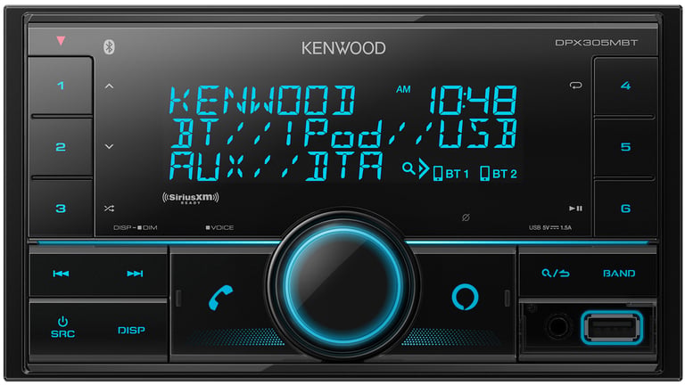 Kenwood DPX305MBT (Used, Open Box, Great) Image 1