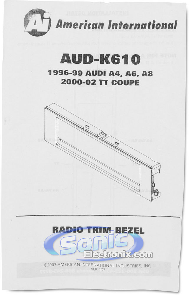 American International AUD-K610 Image 2