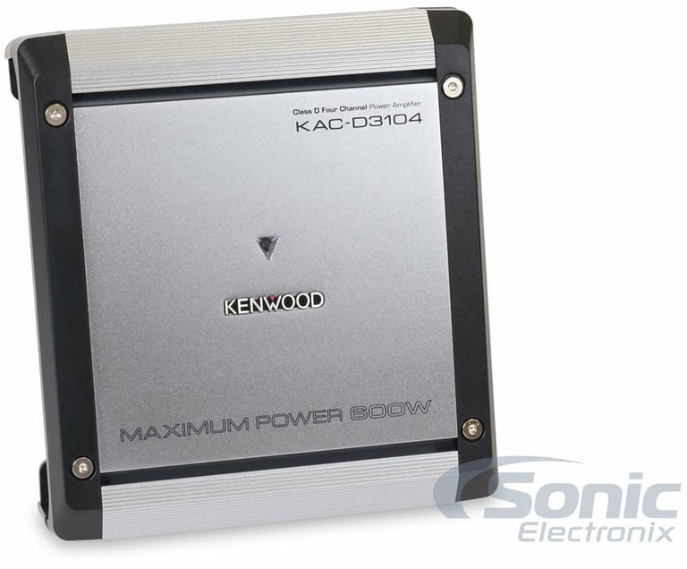 Kenwood KAC-D3104 with Amplifier Wiring Kit Image 15