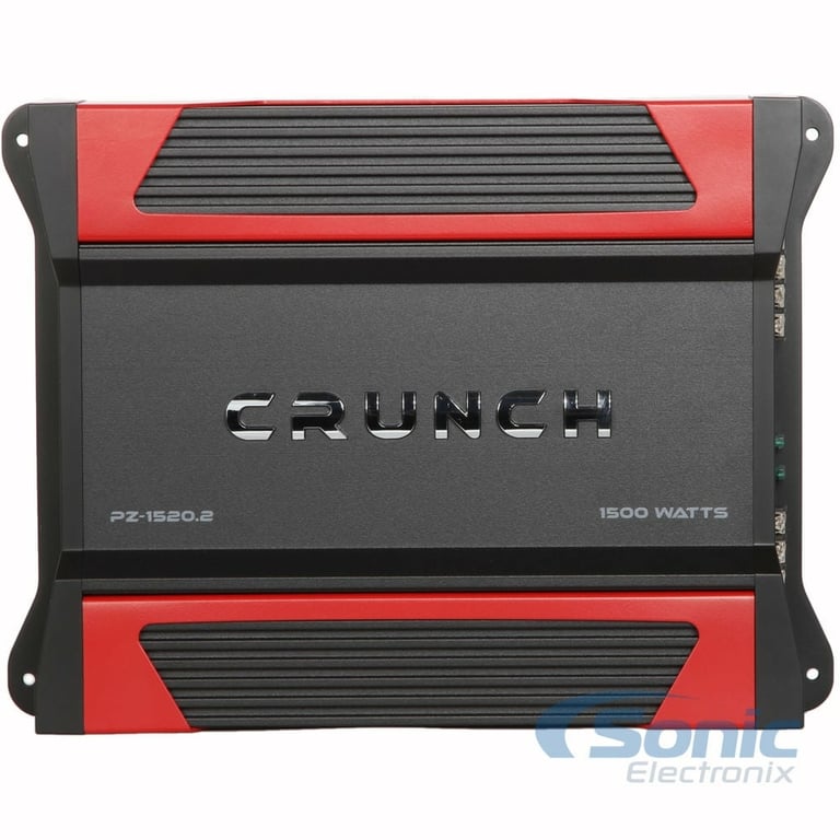 Crunch PZ-1520.2 with Amplifier Wiring Kit Image 28