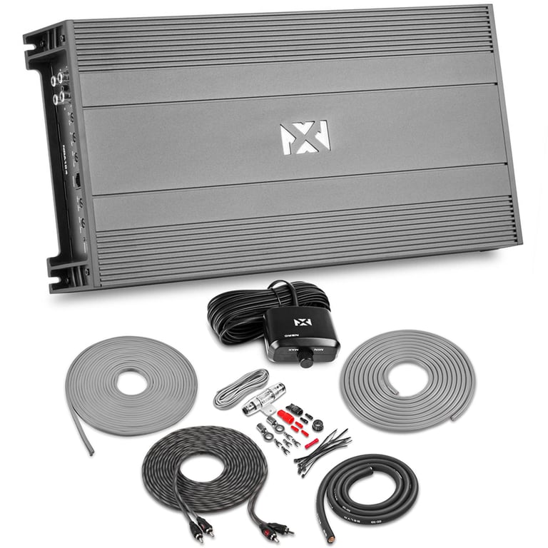 NVX NDA104 with Amplifier Wiring Kit Image 1