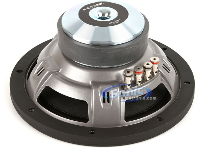1800W Alpine Subwoofer + Sealed Enclosure Bass Package Image 6