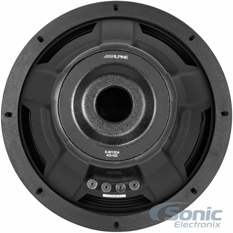 Alpine S-W12D4 with Sealed Enclosure Image 16
