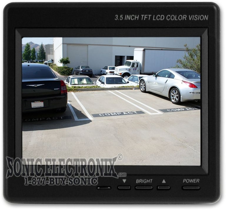 NESA Vision HCM-351BK Rear View Camera Video Package Image 2