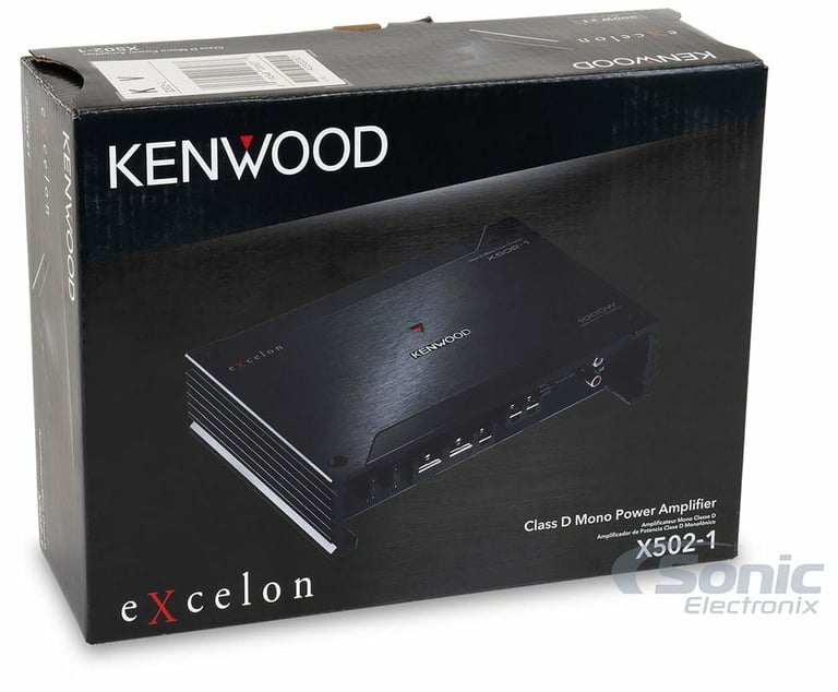 Kenwood Excelon X502-1 with Amplifier Wiring Kit Image 21
