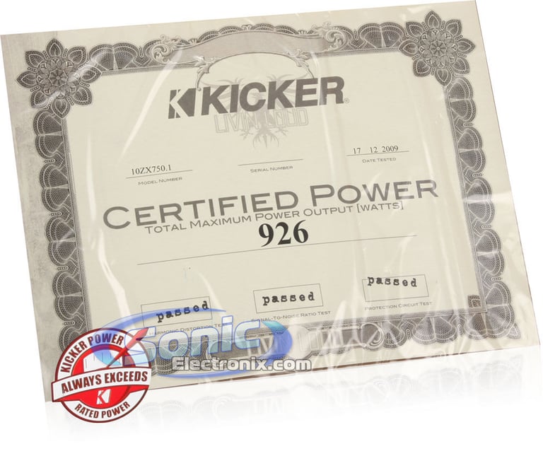 2400W Complete Kicker + Pioneer Premier Bass Package Image 7