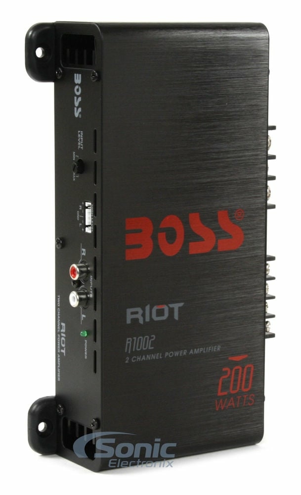 Boss R1002 with Amplifier Wiring Kit Image 32